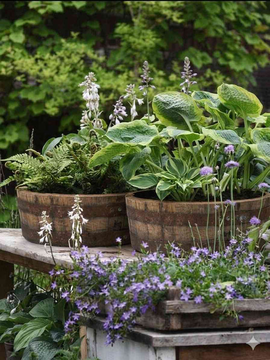 Houten Plantenbak Kwart