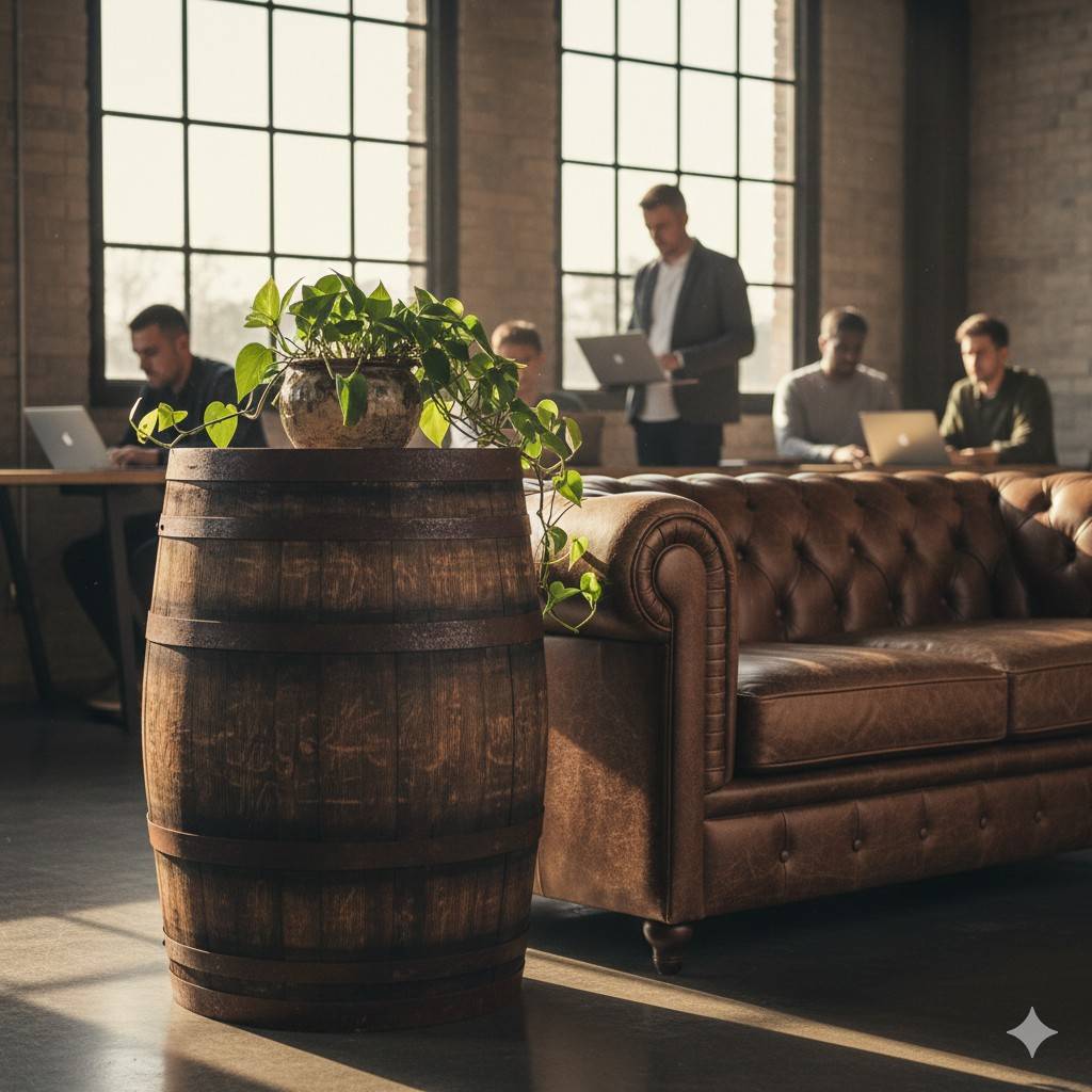 Houten Ton 'Whisky'