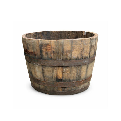 Houten Plantenbak Half