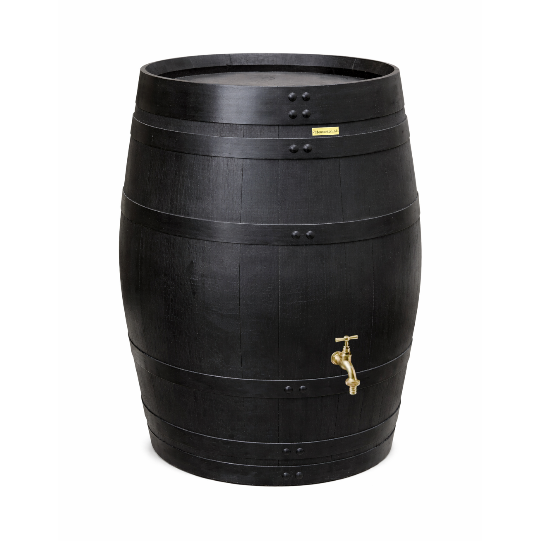 Houten Regenton 'Zwart'