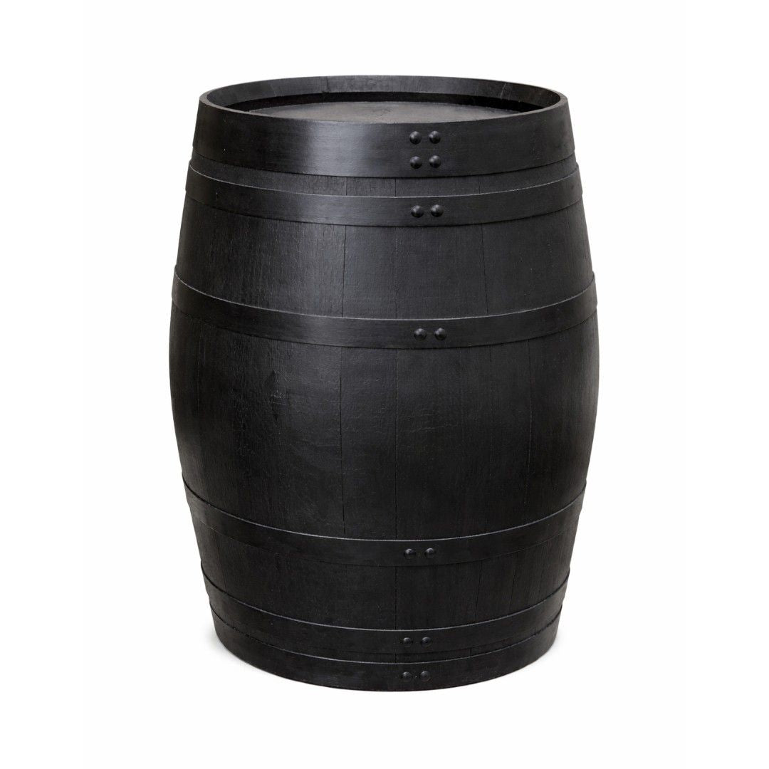 Houten Ton 'Zwart'